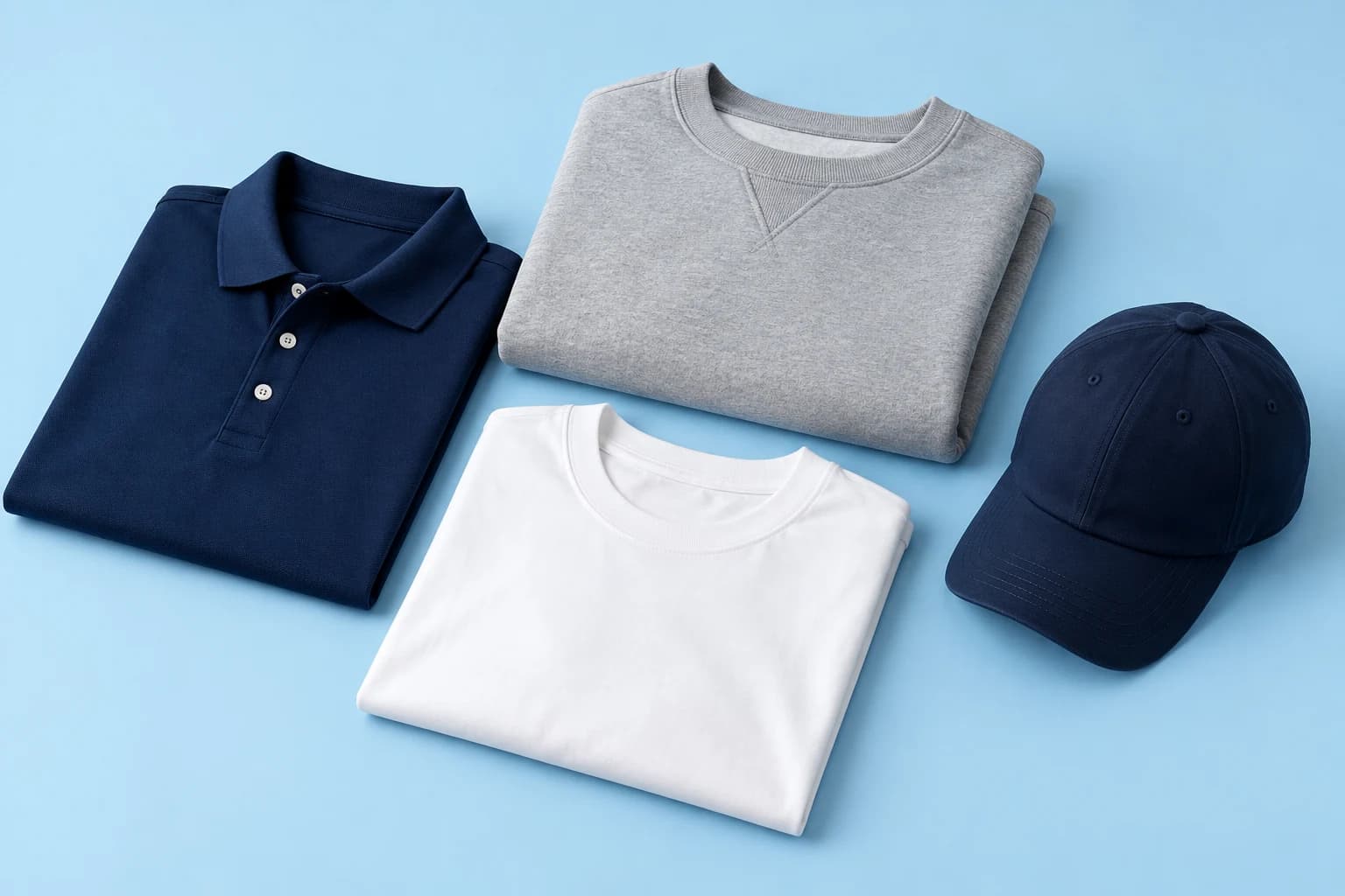 Illustrative apparel merchandise arrangement